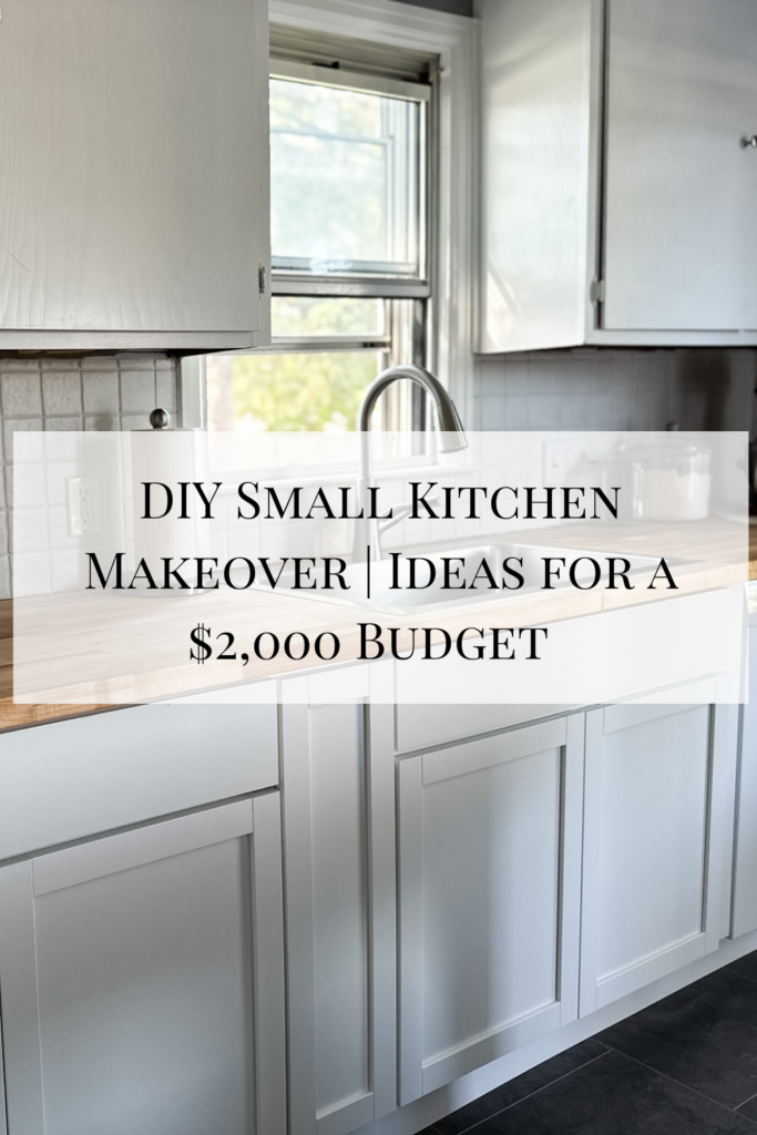 Small Kitchen Ideas on a Budget